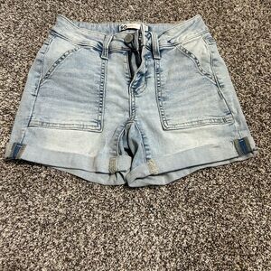 SO Women's Light Blue Denim Shorts